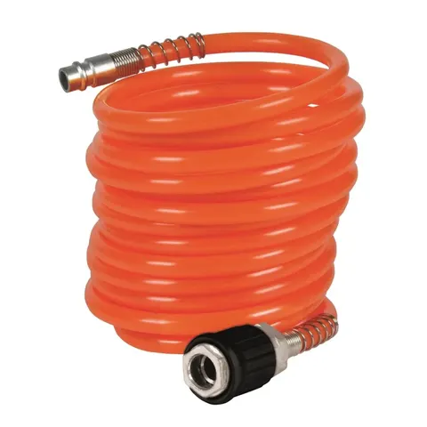 Einhell Tuyau air spirale - 4 mètres - Orange – image 1