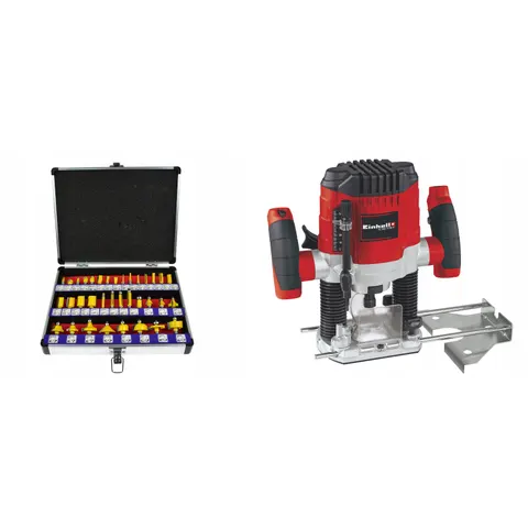 Einhell TC-RO 1155 E bovenfreesmachine 1100W 6-8mm – afbeelding 1