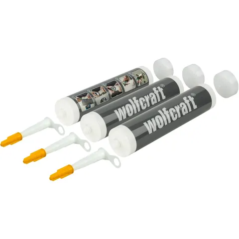 Wolfcraft lege patronen (3 Stuks) – afbeelding 1