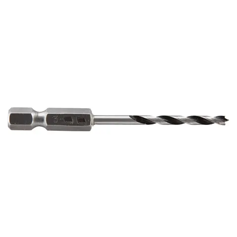 Wolfcraft Wiertło do drewna CrV 3 x 65 mm – zdjęcie 1