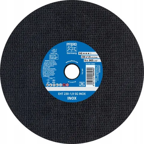 PFERD Disques à tronçonner EHT 230-1,9 SG INOX (61328124) – image 1