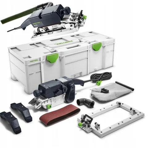 Szlifierka taśmowa z ramką Festool Bs 75 E-Set – zdjęcie 1