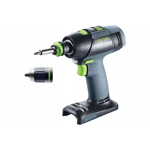 Festool wiertarko-wkrętarka akumulatorowa T 18+3 Basic 576448 – zdjęcie 1