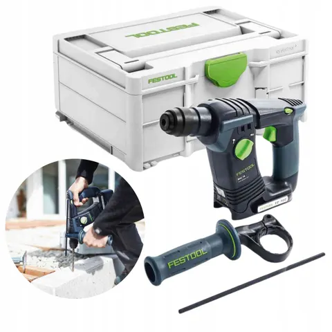 Młotowiertarka Akumulatorowa Bhc 18-Basic Sds Plus 18V 577600 Festool – zdjęcie 1