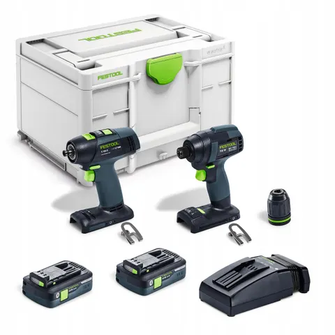 Wiertarko-wkrętarka udarowa Festool 18 V – zdjęcie 1