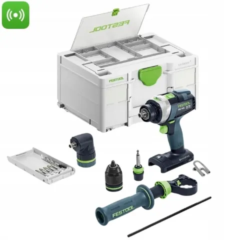 Perceuse-visseuse à percussion sans fil Festool TPC 18/4 I-Basic-Set QUADRIVE (577625) – image 1