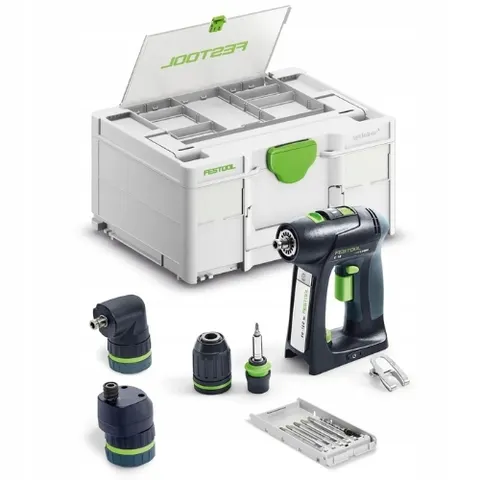 Festool Perceuse-visseuse sans fil C 18 Basic-Set (578831) – image 1