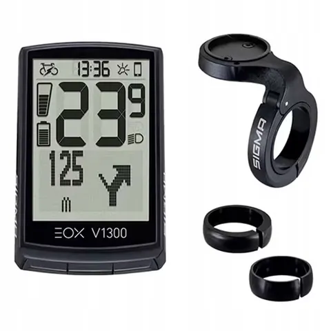 Sigma E-Bike Computer EOX VIEW 1300 schwarz B – Bild 1