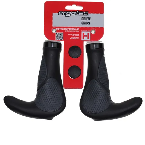Ergotec MTB-Ergo-Griffe AKSB 09 schwarz/grau – Bild 1
