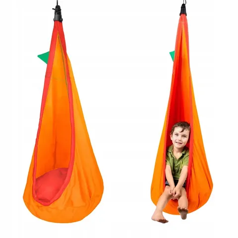 Monkey-Gym Balançoire cocon Joki - orange – image 1