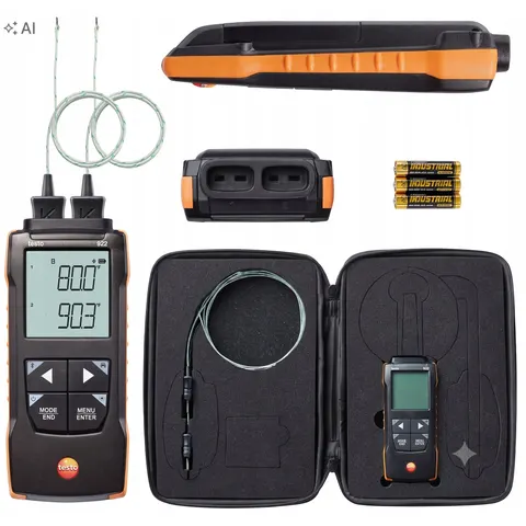 testo 922 Temperatuurmeter -50 - +1000 °C Sensortype K – afbeelding 1