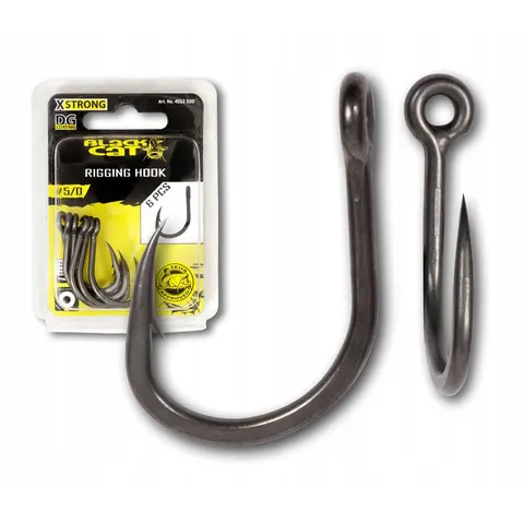 Haczyk Black Cat Rigging Dg, #6/0 (6szt) – zdjęcie 1