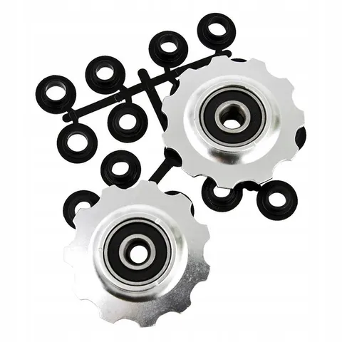 XLC Schaltwerkpully PU-A01 silber – Bild 1