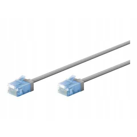 Câble Ethernet slim flexible Cat6a 15cm GOOBAY – 742194 – image 1