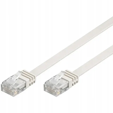 Wentronic CAT5E Netwerkkabel - RJ45 - Wit - 15 m – 933646 – afbeelding 1