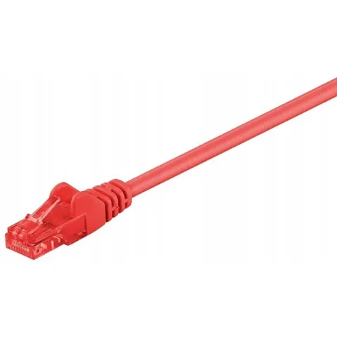 CAT6 Netwerkkabel - RJ45 - rood - 1.5 m – afbeelding 1