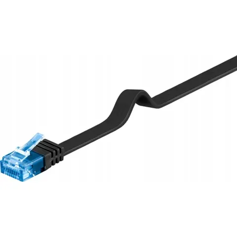 Câble RJ45 Cat6a plat 10 m GOOBAY – image 1