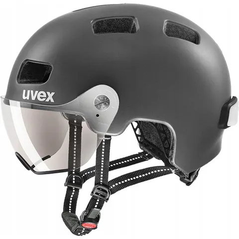 Kask rowerowy Uvex Rush Visor r. 55-58 – zdjęcie 1