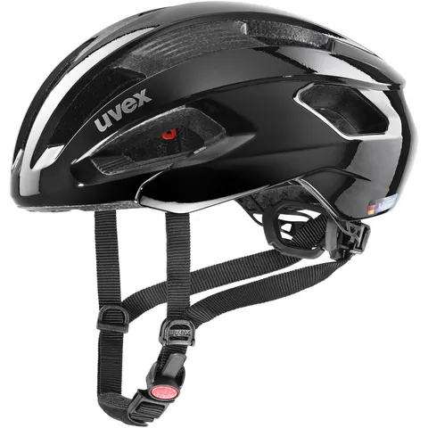 Kask rowerowy Uvex Rise czarny – zdjęcie 1