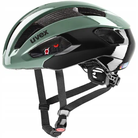 Kask rowerowy Uvex Rise zielony – zdjęcie 1