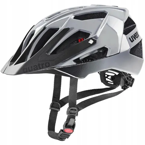Kask rowerowy Uvex Quatro szary L – zdjęcie 1