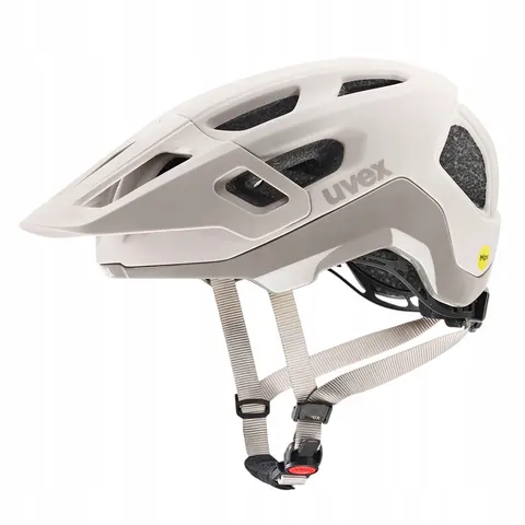 Uvex React MIPS, casco da ciclismo, grigio – Warm Grey 52-56cm – immagine 1