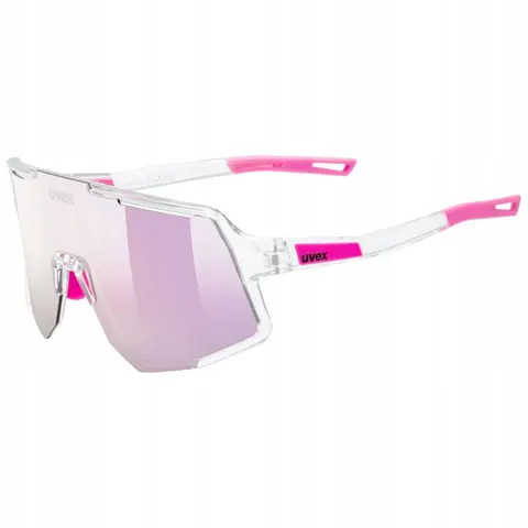 Uvex Sequenze, occhiali da sole, rosa – Transparent Onesize – immagine 1