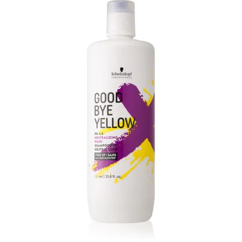 Schwarzkopf Goodbye Yellow Neutralizing Shampoo 1000mL – image 1