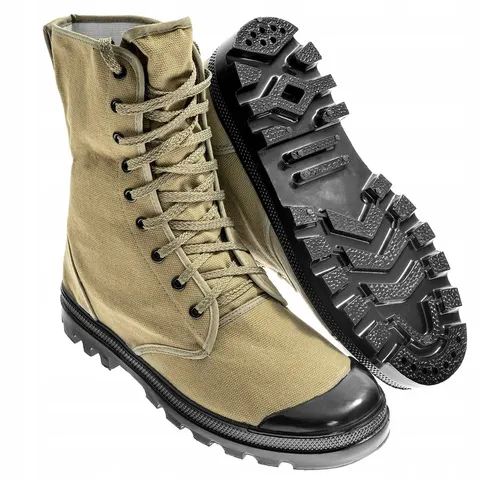 Bottes de commando françaises en toile, 9 œillets – 263279 – image 1