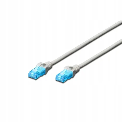 Digitus Patch cord Cat 5e U-utp Grey – zdjęcie 1