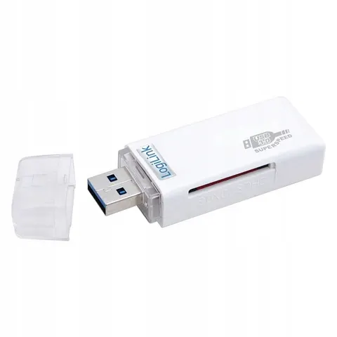 LOGILINK CR0034A - Lector de tarjetas, externo, USB 3.0, micro SD, SD – imagen 1