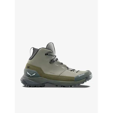 Wanderschuhe Salewa Puez Leather Mid PTX – Vert – 784313 – Bild 1