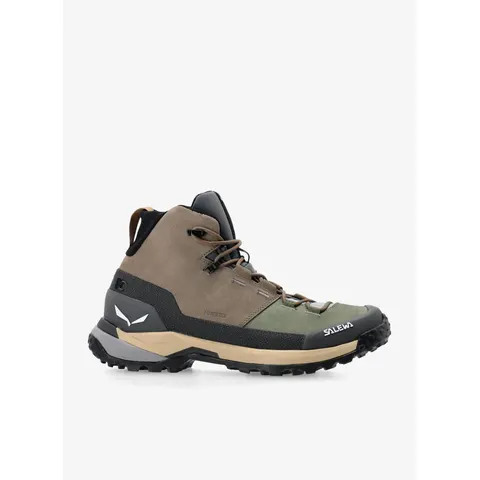 Wanderschuhe Salewa Puez Leather Mid PTX – Marron – 784481 – Bild 1
