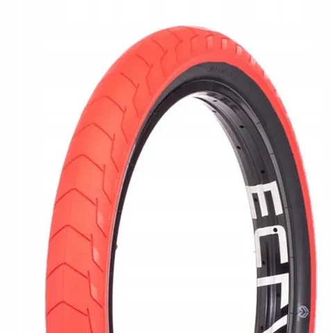 BMX Reifen Eclat Decoder Low Pressure 20" (2.4" - Rot) – Bild 1