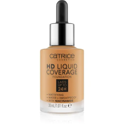 Catrice HD Liquid Coverage Foundation 066 Nude 30 ml – afbeelding 1