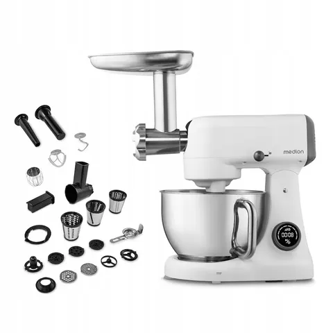 Life (MD12600) Küchenmaschine weiß – Bild 1