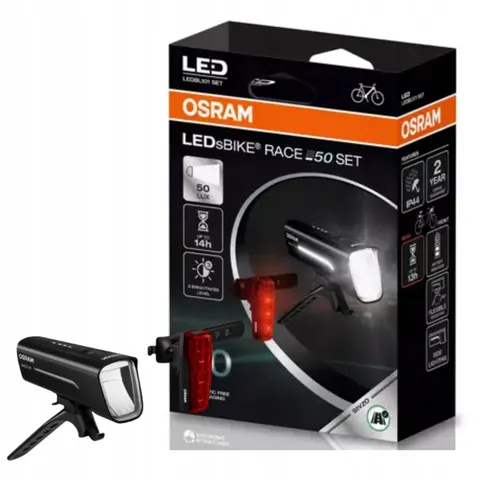 ams-OSRAM LEDBL101 Set Zestaw lamp, rower – zdjęcie 1