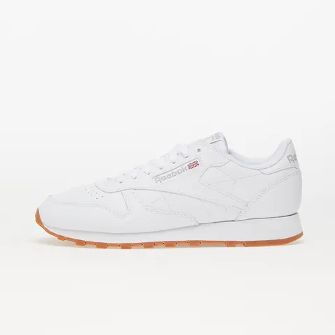 Classic Leather Gum Sole Sneaker - White – afbeelding 1