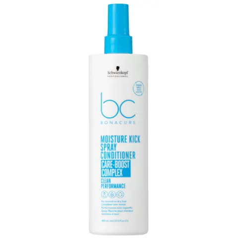 Schwarzkopf BONACURE Clean Performance Moisture Kick Spray Conditioner 400mL – immagine 1