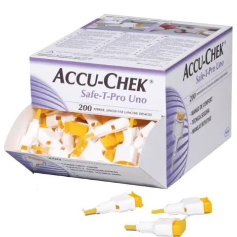 Accu Chek Safe T Pro Uno Ii Lanzetten – Bild 1