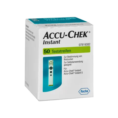Accu-Chek Instant Teststreifen 50 St – Bild 1