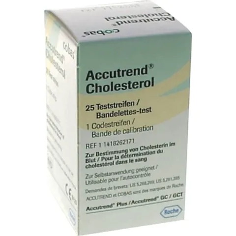 Accutrend Cholesterol Teststreifen – Bild 1