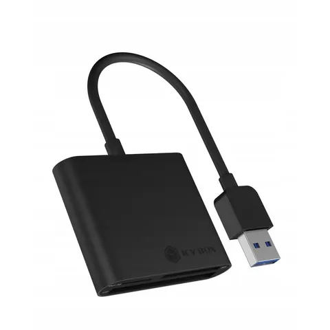ICY BOX Cardreader IB-CR301-U3, CF, SD, Micro, USB 3.0 Anschluss – Bild 1
