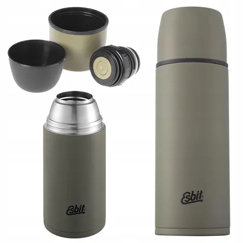 Termos Vacuum Flask 1 l Esbit oliwkowy – zdjęcie 1