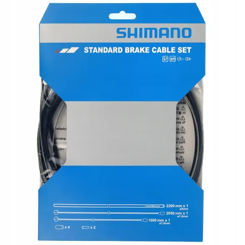 Shimano Kit Cables et Gaines de Frein VTT Acier – image 1