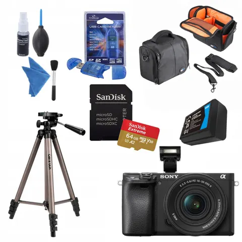 Sony A6400 - Systeemcamera - Body - Zwart – afbeelding 1