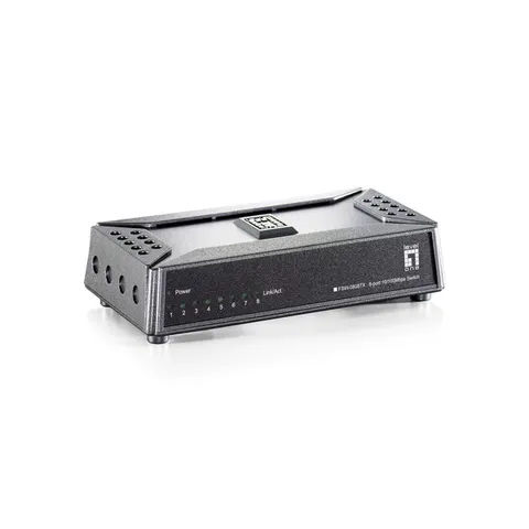 LEVELONE FSW0808 - Switch, 8 puertos, Fast Ethernet – imagen 1