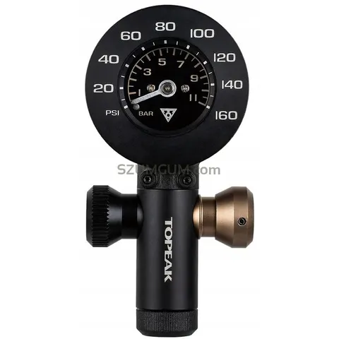 Topeak Airbooster G+ Co2-pomp Goud – afbeelding 1