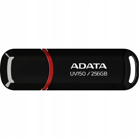 Adata Pendrive UV150 256GB USB3.2 Czarny – zdjęcie 1