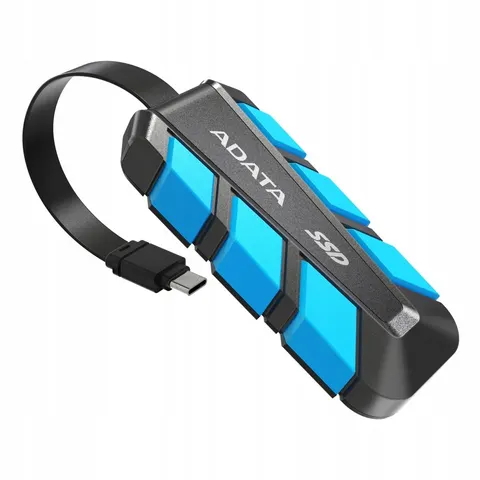 Adata SC740 2TB Zewnętrzny dysk Ssd USB3.2C Niebieski – zdjęcie 1
